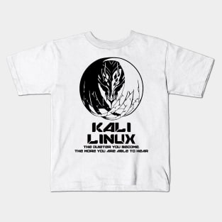 Backtrack Kali Linux Dragon Programming and Computer Kids T-Shirt